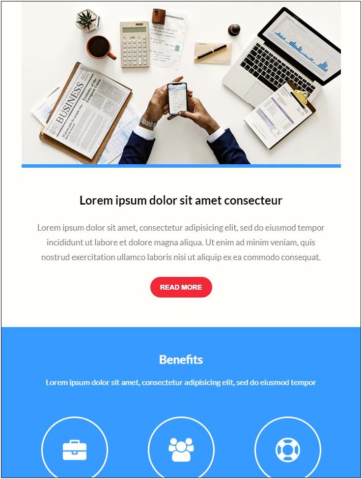 Free Html Email Template With Table