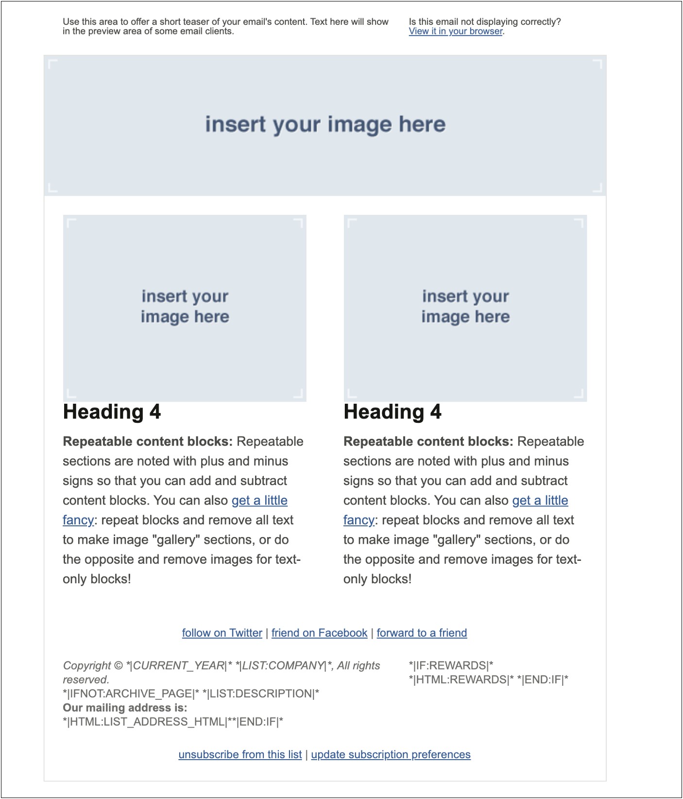Free Html Email Templates For Dreamweaver