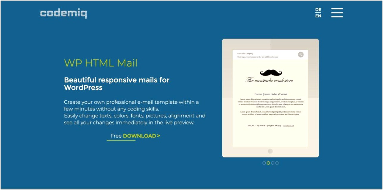 Free Html Minimal Email Templates Aspx