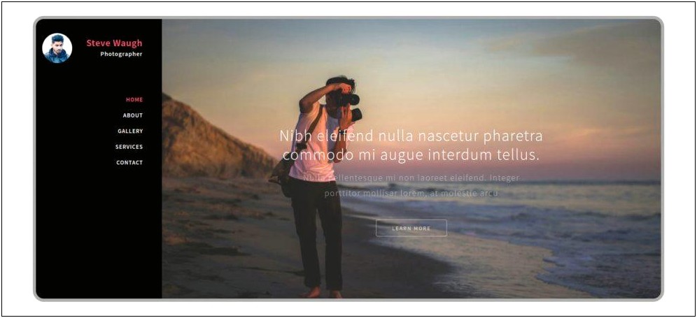 Free Html Templates Download For Photo Gallery