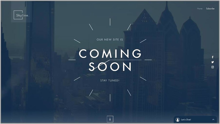 Free Html5 Responsive Coming Soon Template