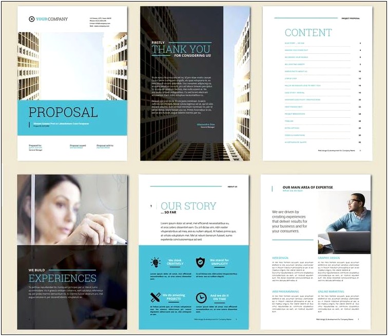 Free Illustrator Brochure Templates Front And Back