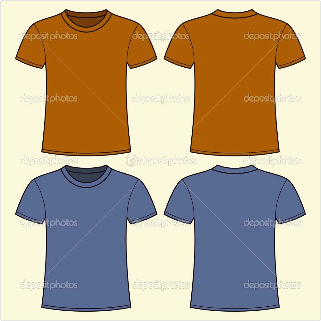 Free Image Of A Blank Shirt Template