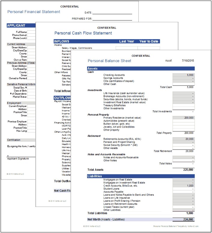 Free Income Statement Template Excel 2007