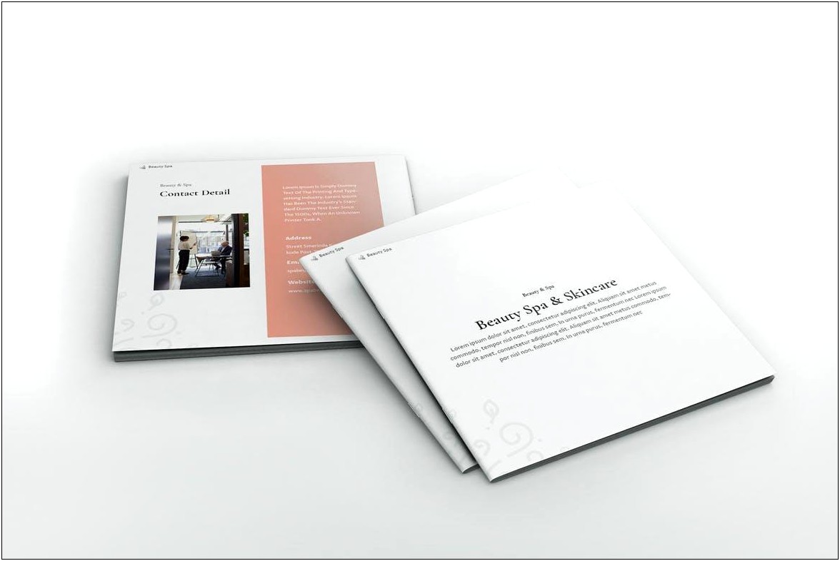 Free Indesign Bi Fold Brochure Template