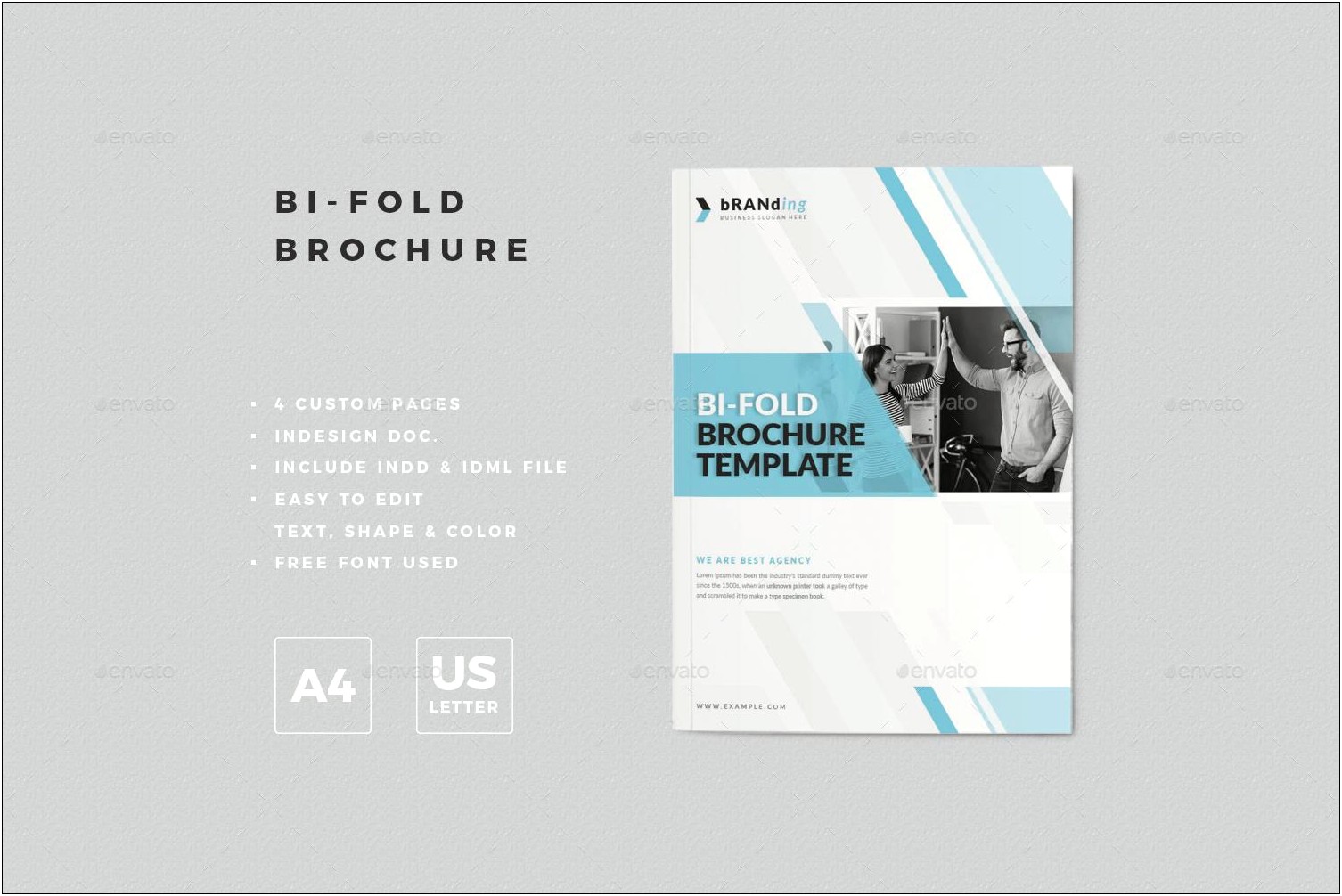 Free Indesign Bi Fold Brochure Templates