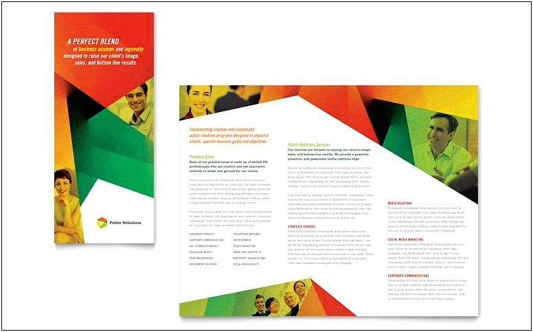 Free Indesign Template For Tri Fold Brochure