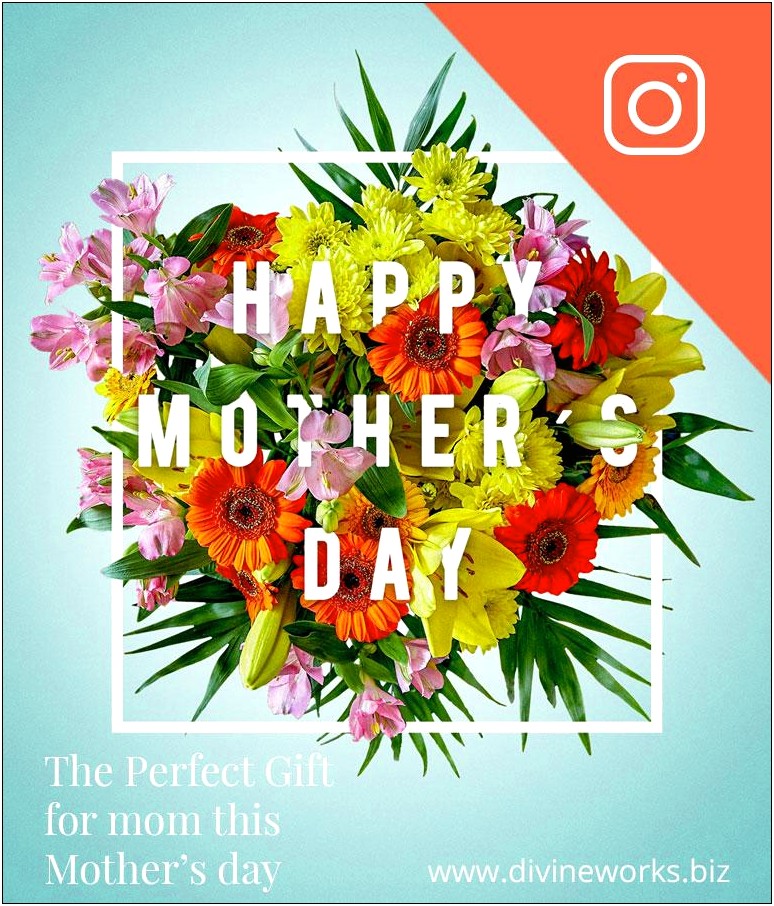 Free Instagram Mother's Day Templates