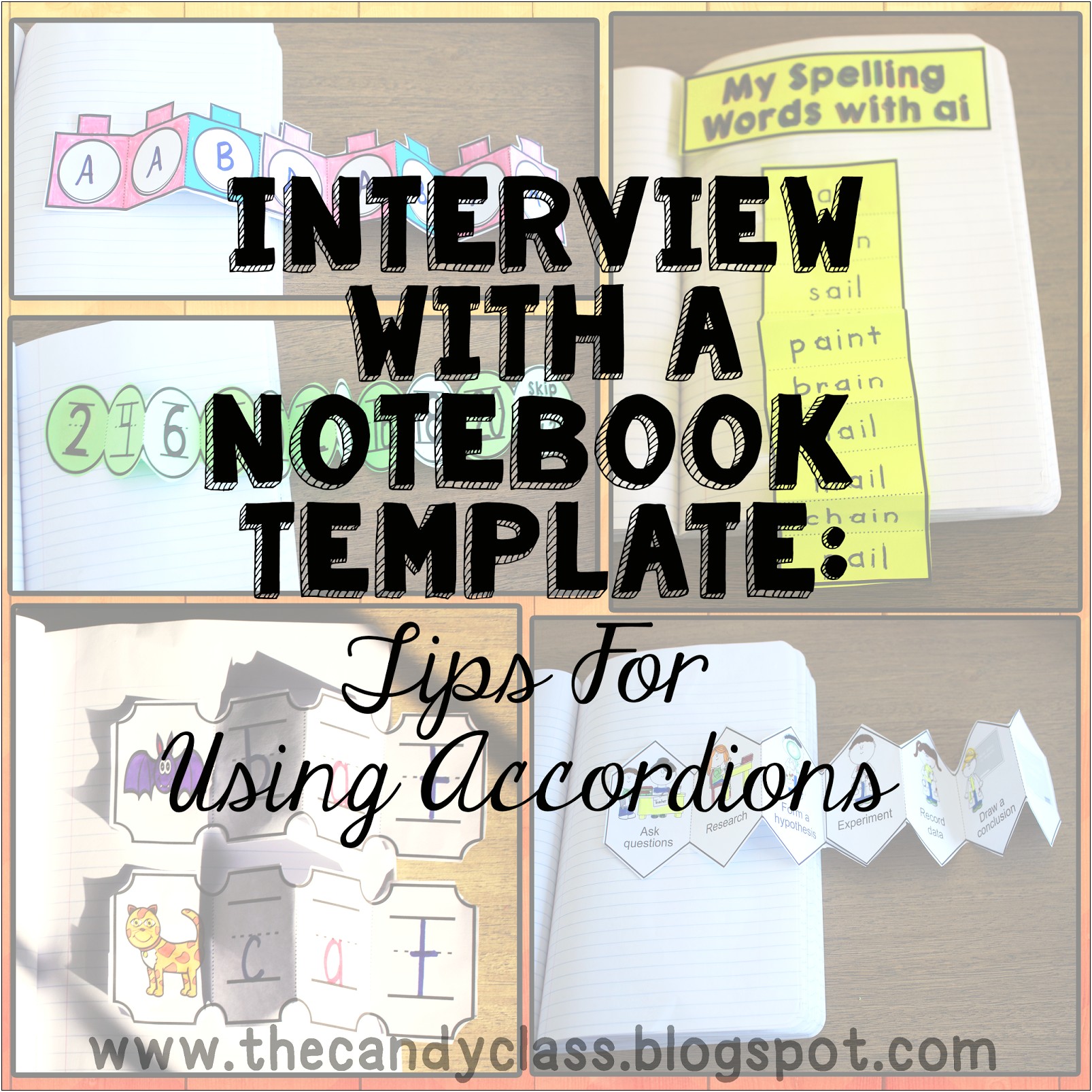 Free Interactive Notebook Templates For Reading