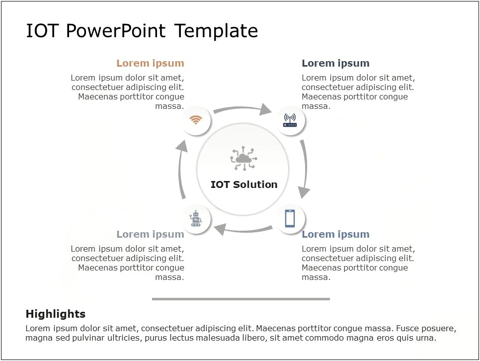 Free Internet Of Things Powerpoint Template