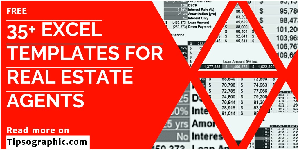 Free Investment Real Estate Excel Template