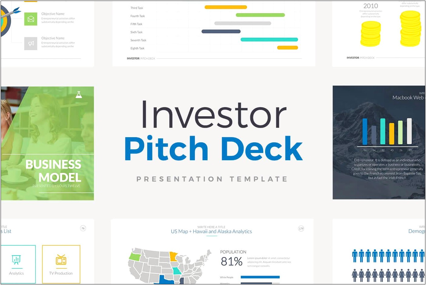 Free Investor Pitch Deck Template Ppt 2018