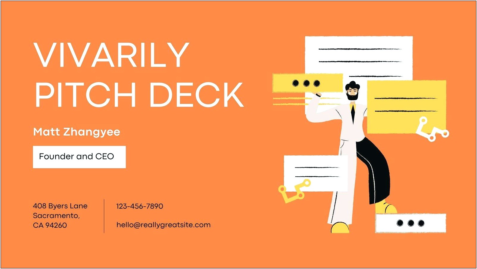 Free Investor Pitch Deck Templates Canva