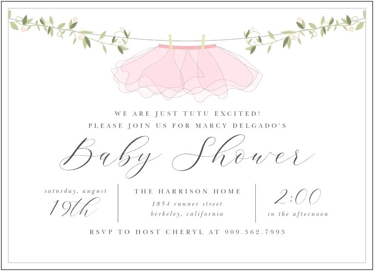 Free Invitation Templates For A Baby Shower