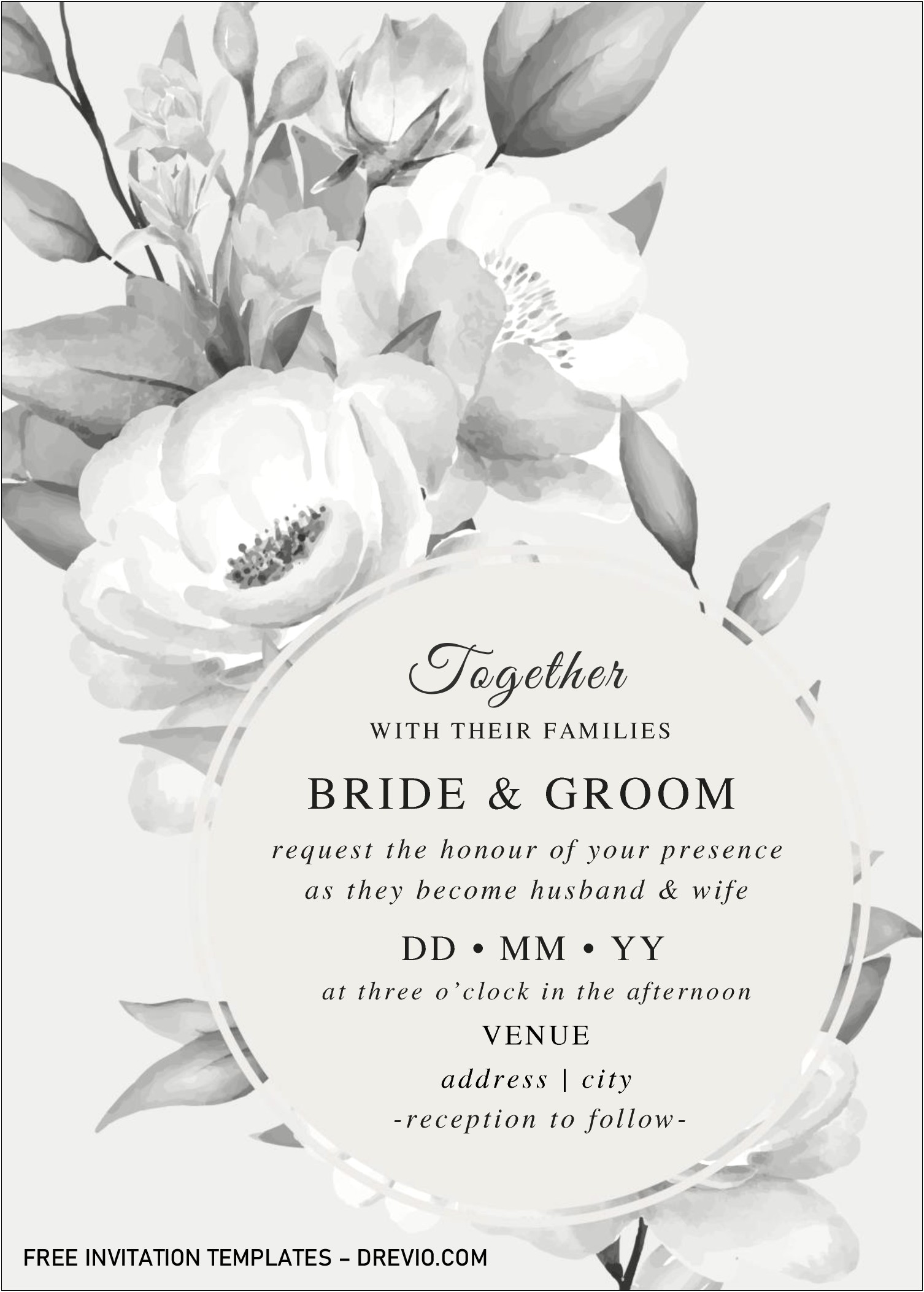 Free Invitation Templates For Word 5x7