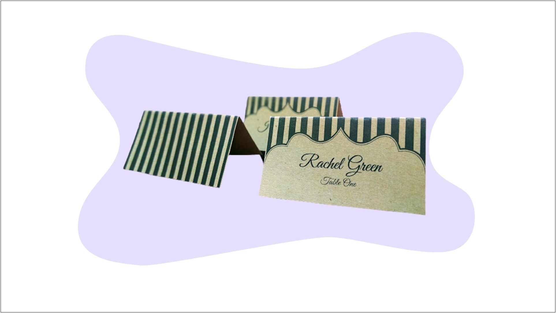Free Italian Place Card Template Word
