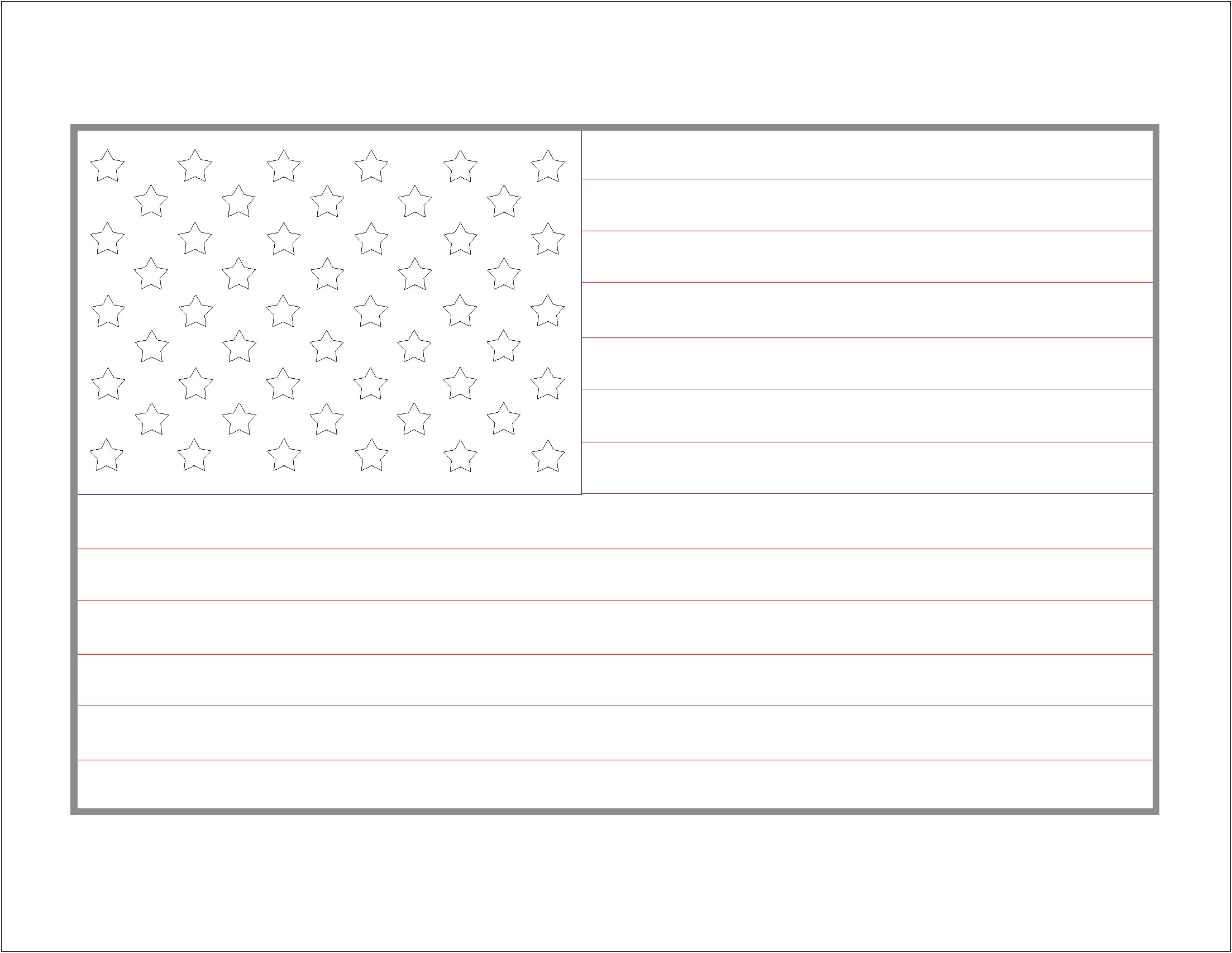 Free Japanese And American Flags Template