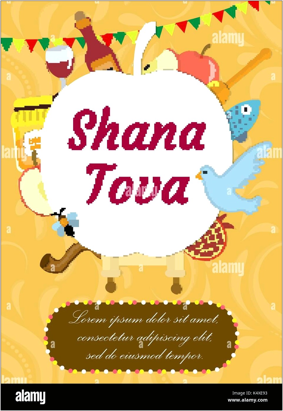 Free Jewish Templates For Rosh Hashana