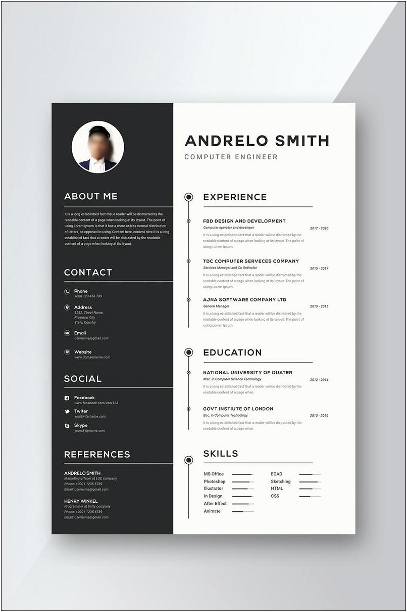 Free Job Application Template Word Document