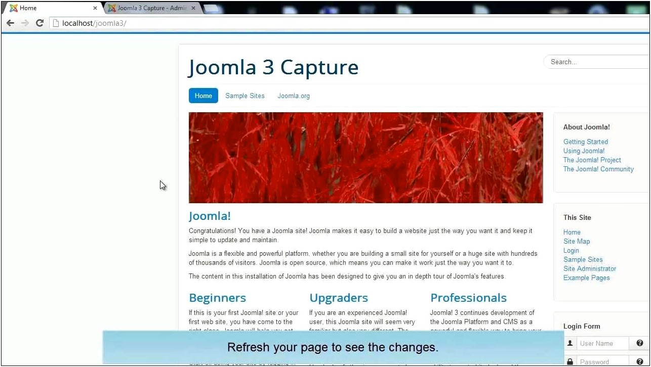 Free Joomla 2.5 Templates Download With Slideshow