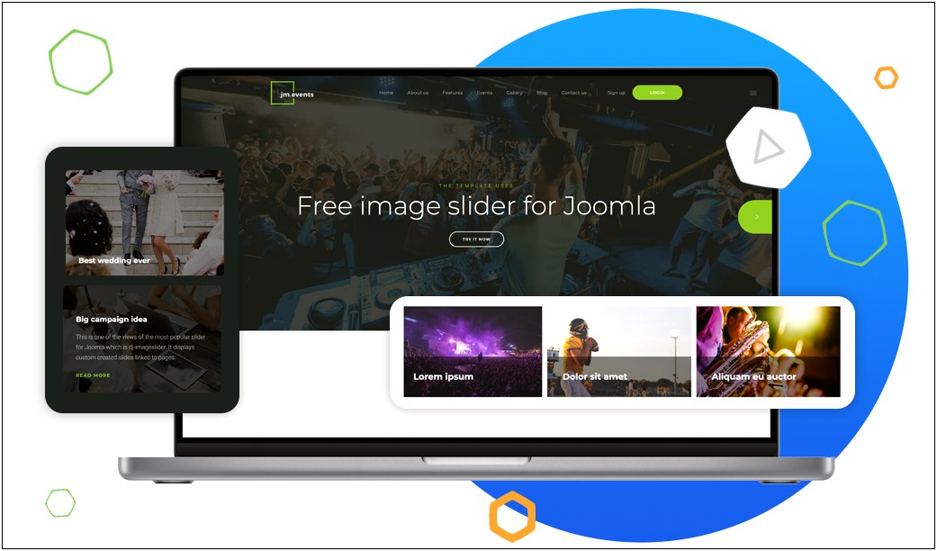 Free Joomla 2.5 Templates With Slider