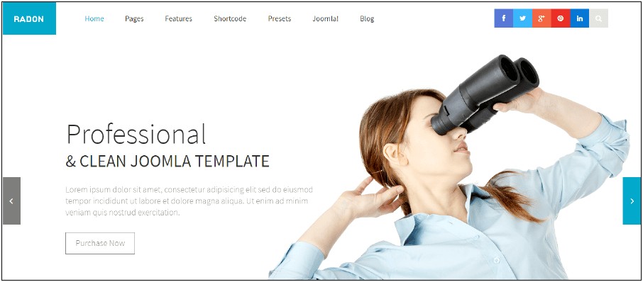 Free Joomla 3 Responsive One Page Template