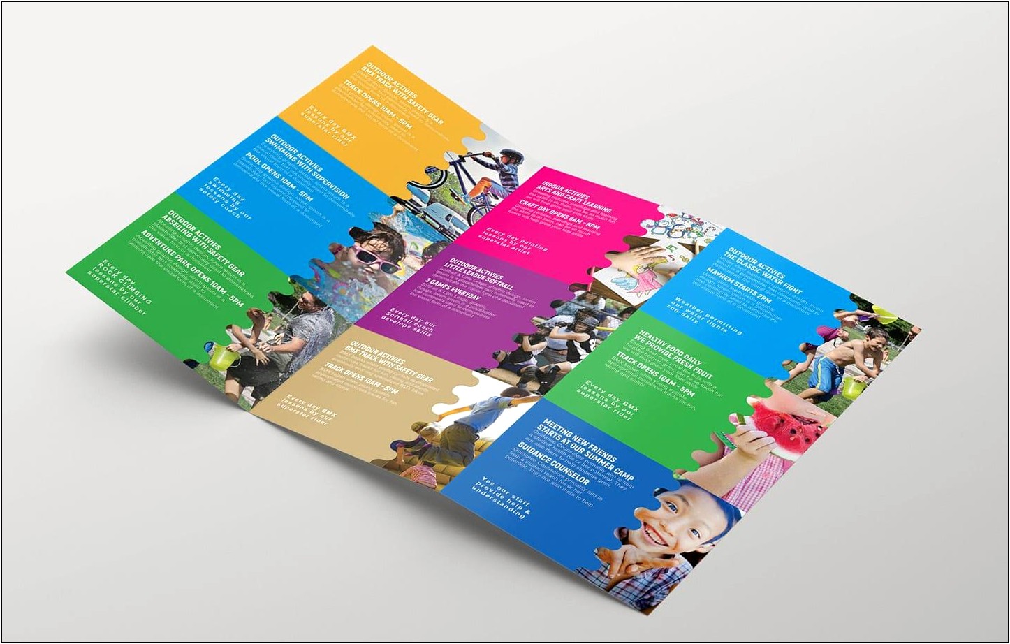 Free Kid Friendly Brochure Templates For Word