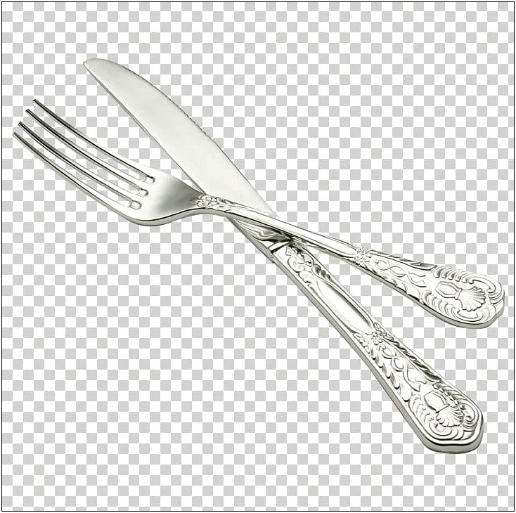Free Knife And Fork Border Template