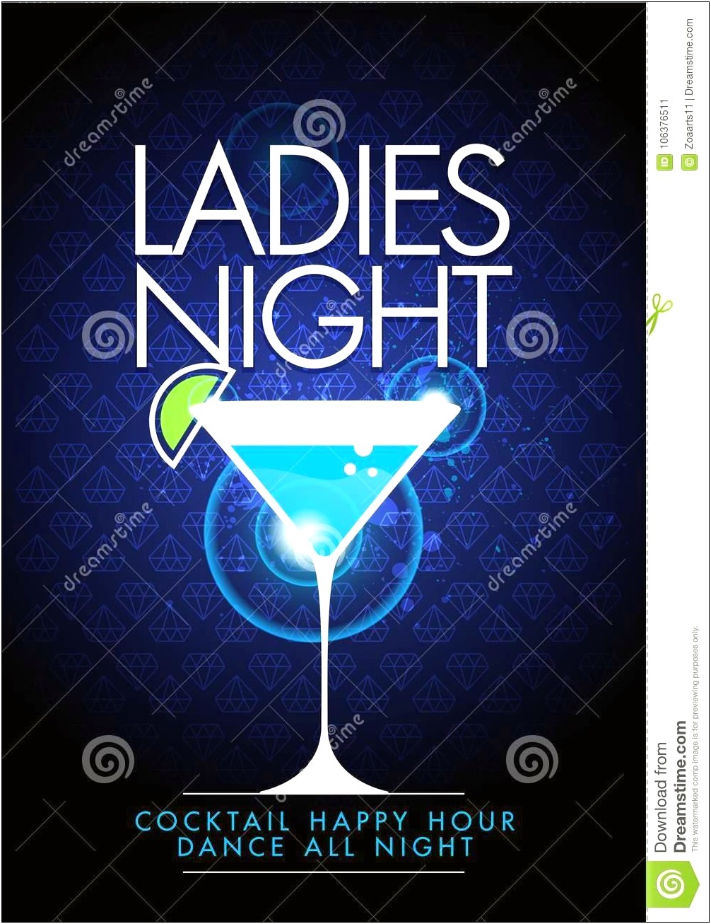 Free Ladies Night Flyer Templates Download