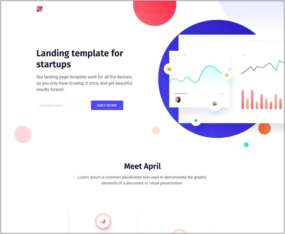 Free Landing Page Templates For Startups