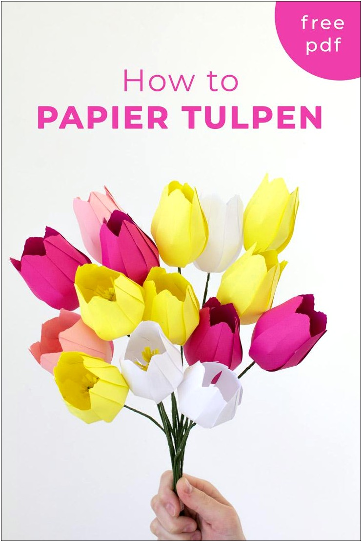 Free Large Paper Flower Templates Pdf