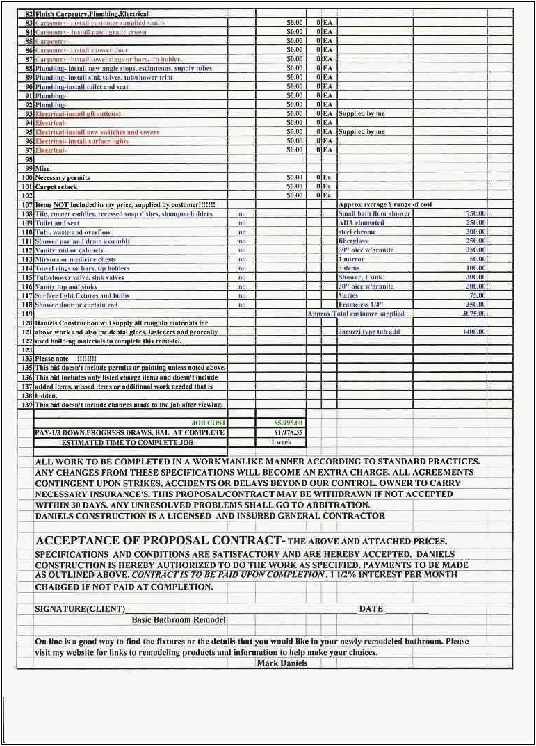 Free Lawn Care Contract Templates For None Liscense