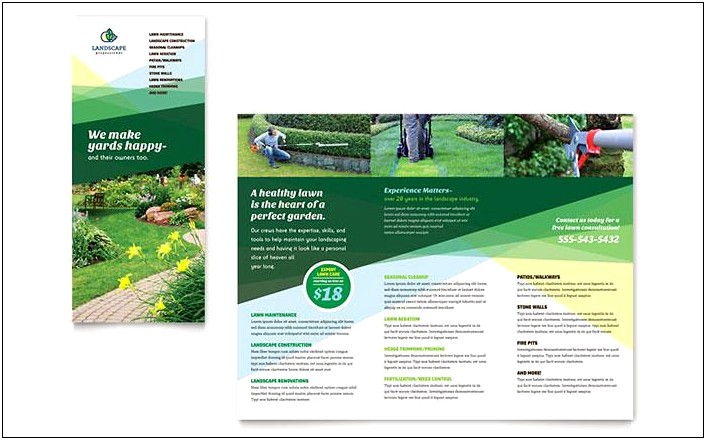 Free Lawn Care Flyer Template For Microsoft Word