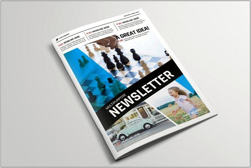 Free Legal Paper Paper Newsletter Template