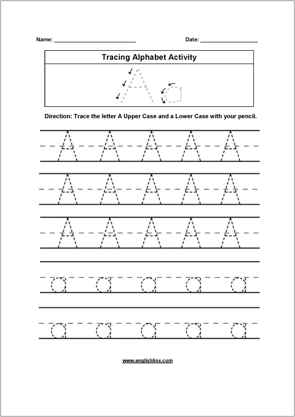 Free Letter Writing Template First Grade