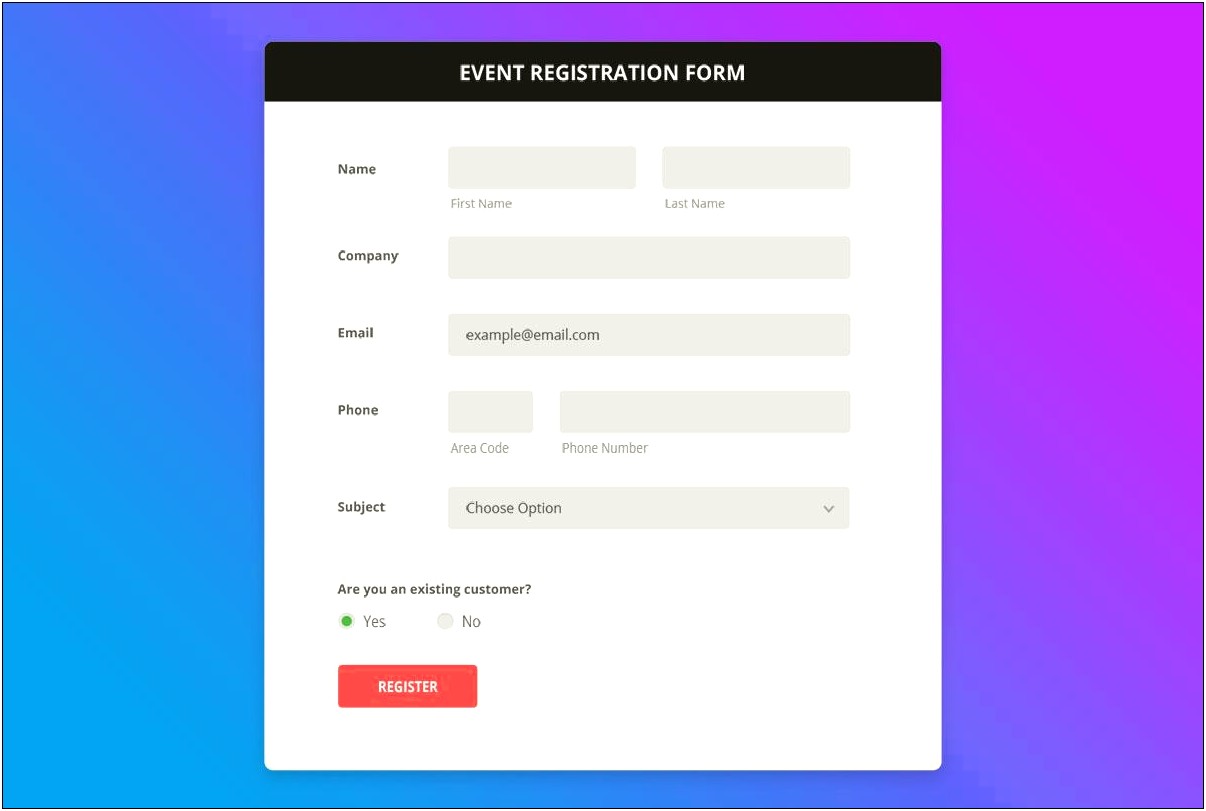 Free Login And Signup Template Bootstrap