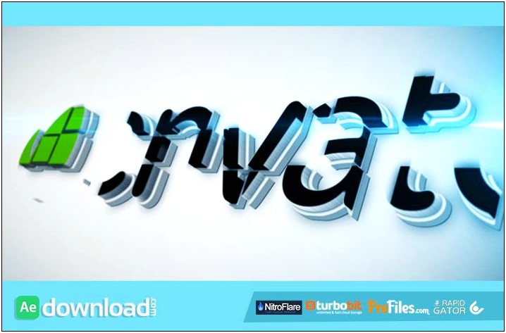 Free Logo Reveal After Effects Template Download