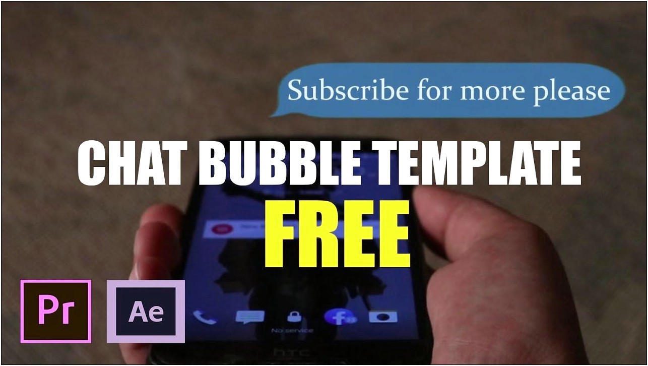 Free Love Bubble Template Premiere Pro