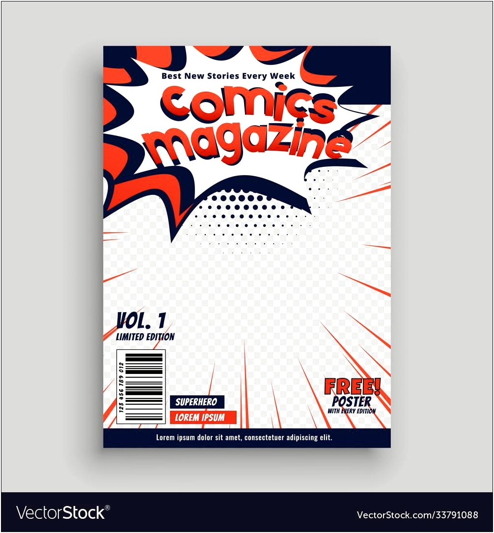 Free Magazine Cover Page Design Templates