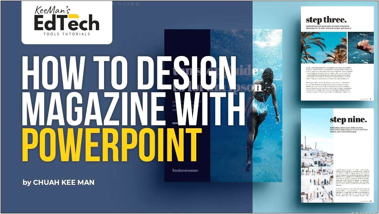Free Magazine Layout Templates For Powerpoint