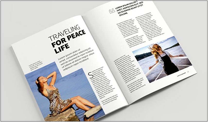 Free Magazine Layout Templates For Word