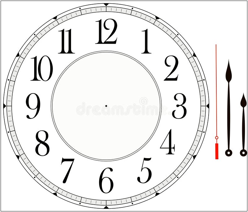 Free Make Your Own Clock Template