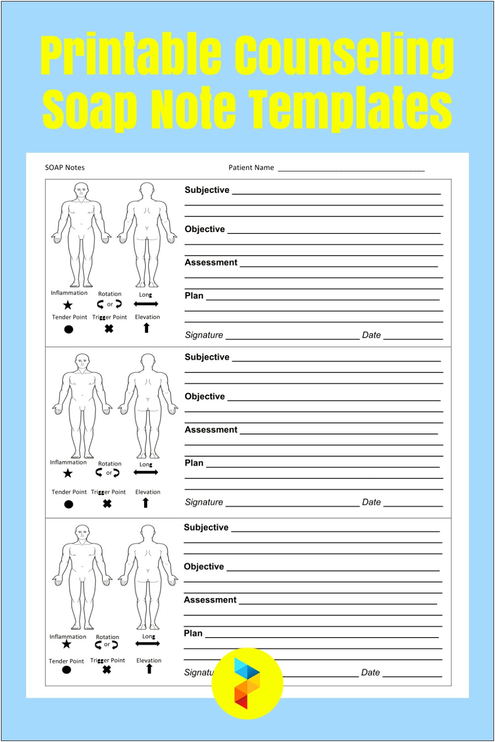 Free Massage Soap Note Template Form