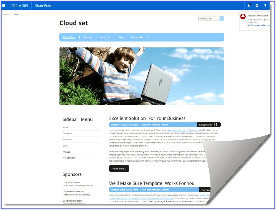Free Master Page Templates For Sharepoint 2013