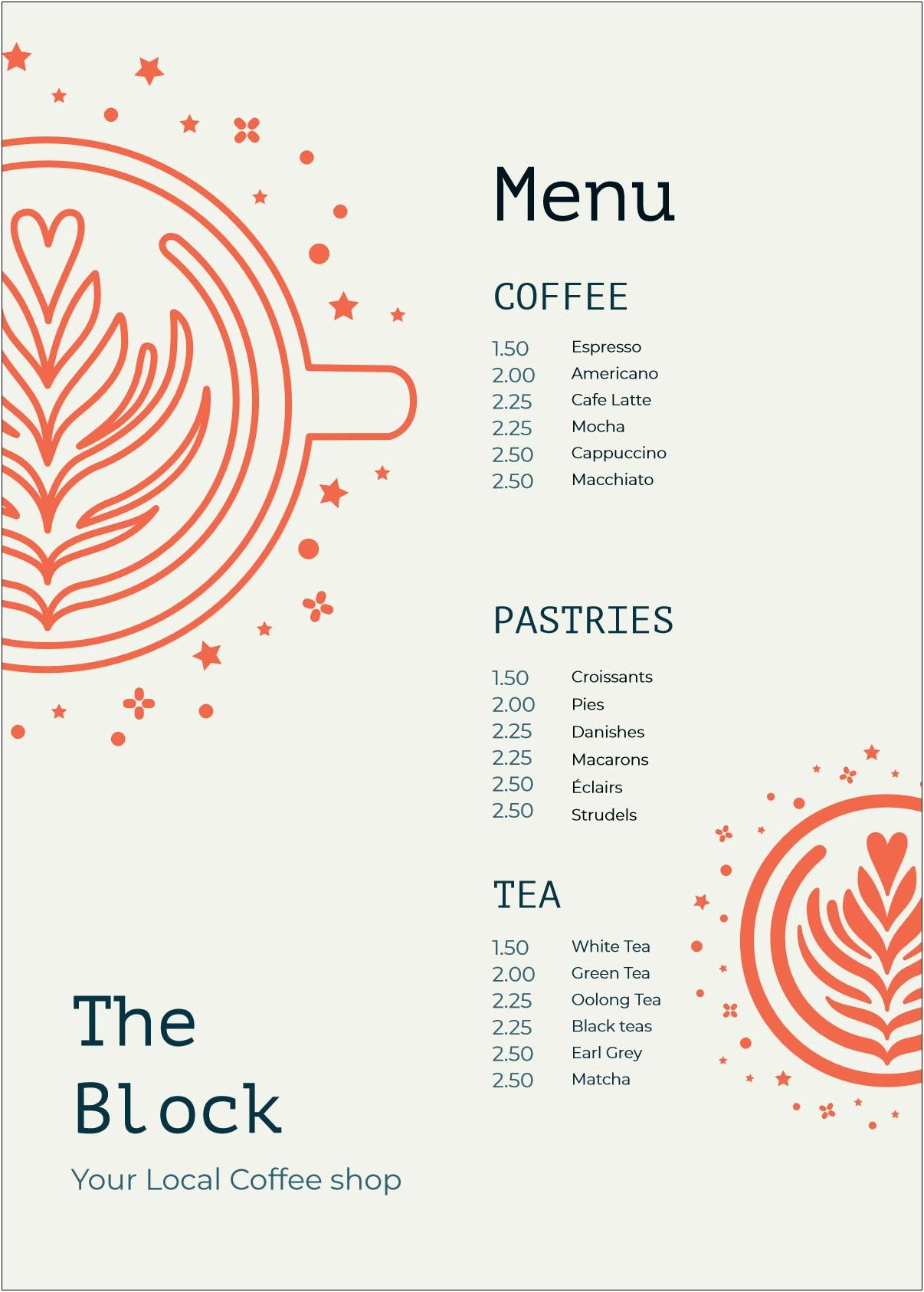 Free Menu Card Templates For Word