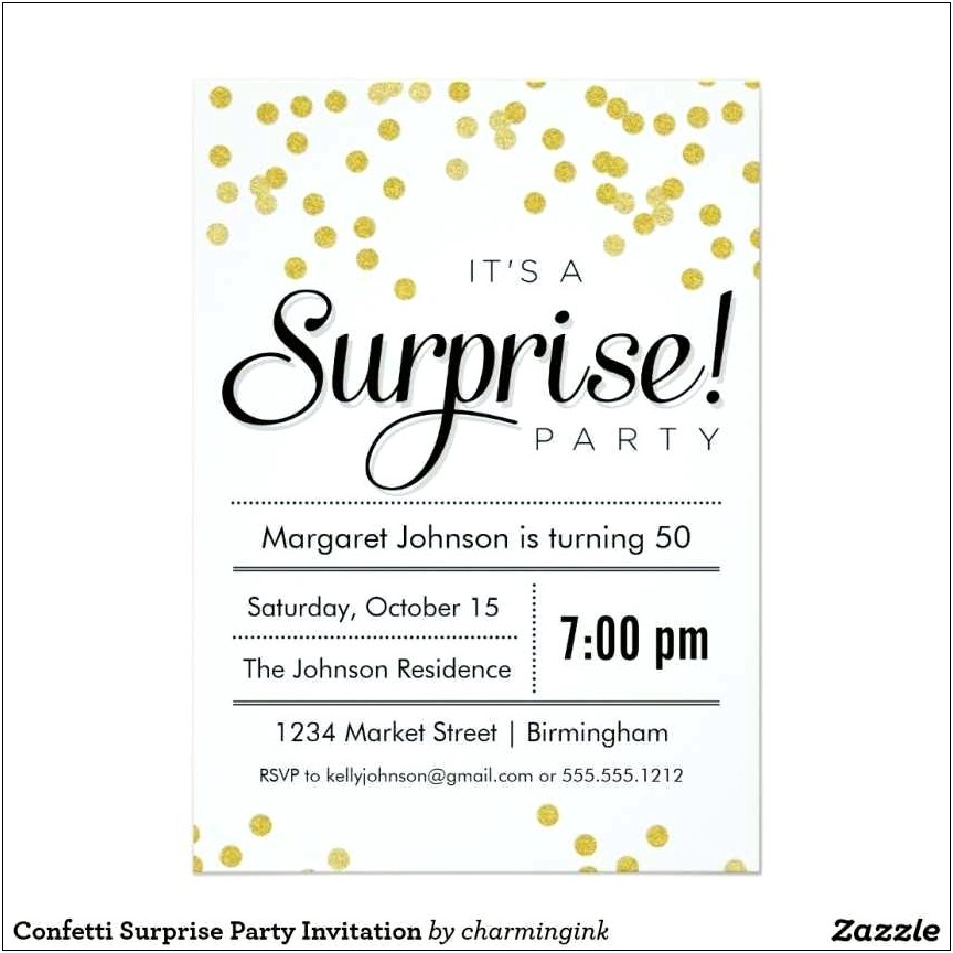 Free Microsoft Office 80th Surprise Party Invitation Templates