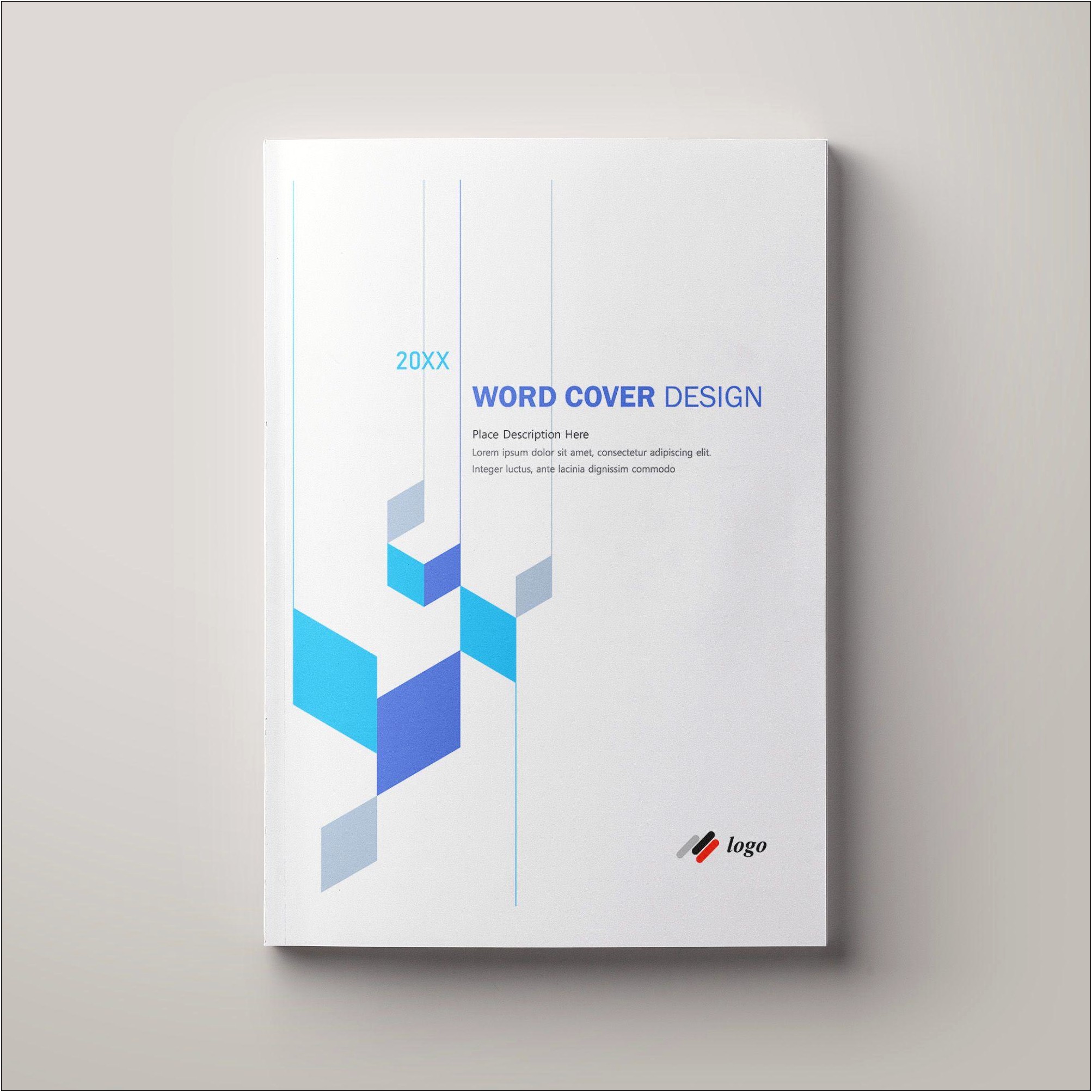 Free Microsoft Word 2010 Cover Page Templates