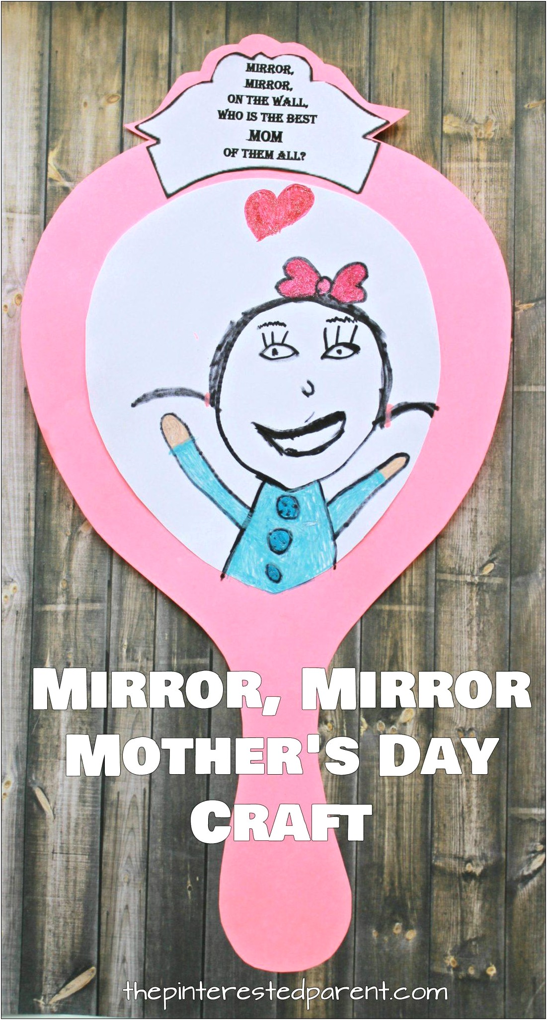 Free Mirror Template For Pre K