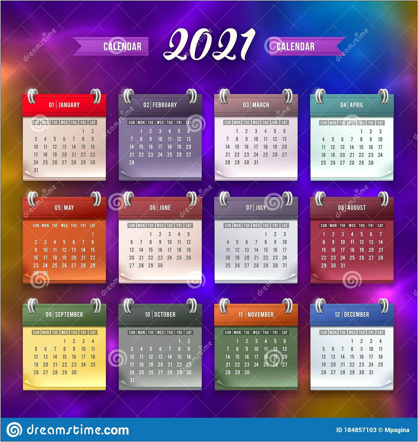 Free Monthly Calendar Template August 2018