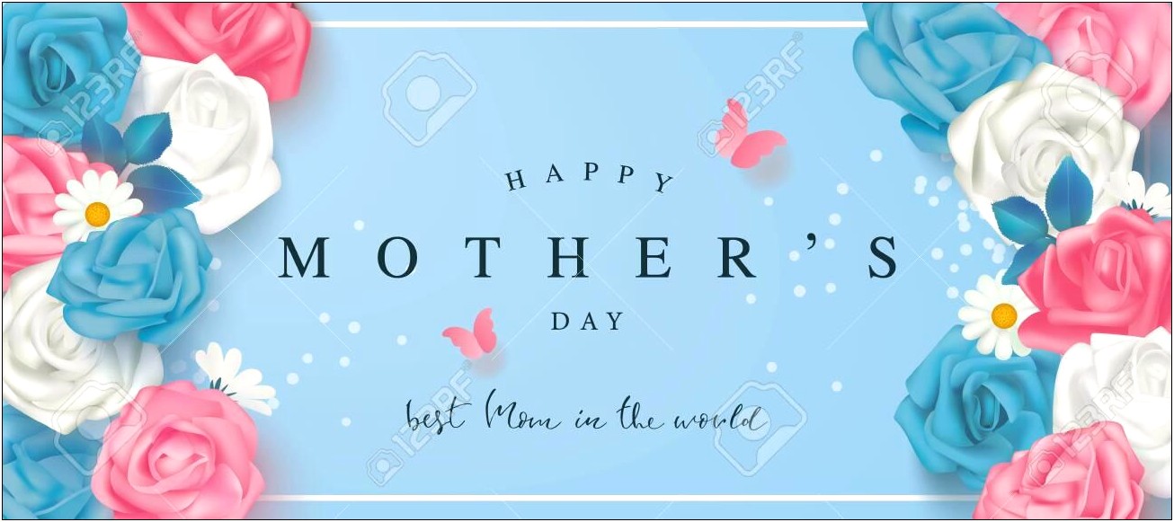 Free Mother's Day Banner Template
